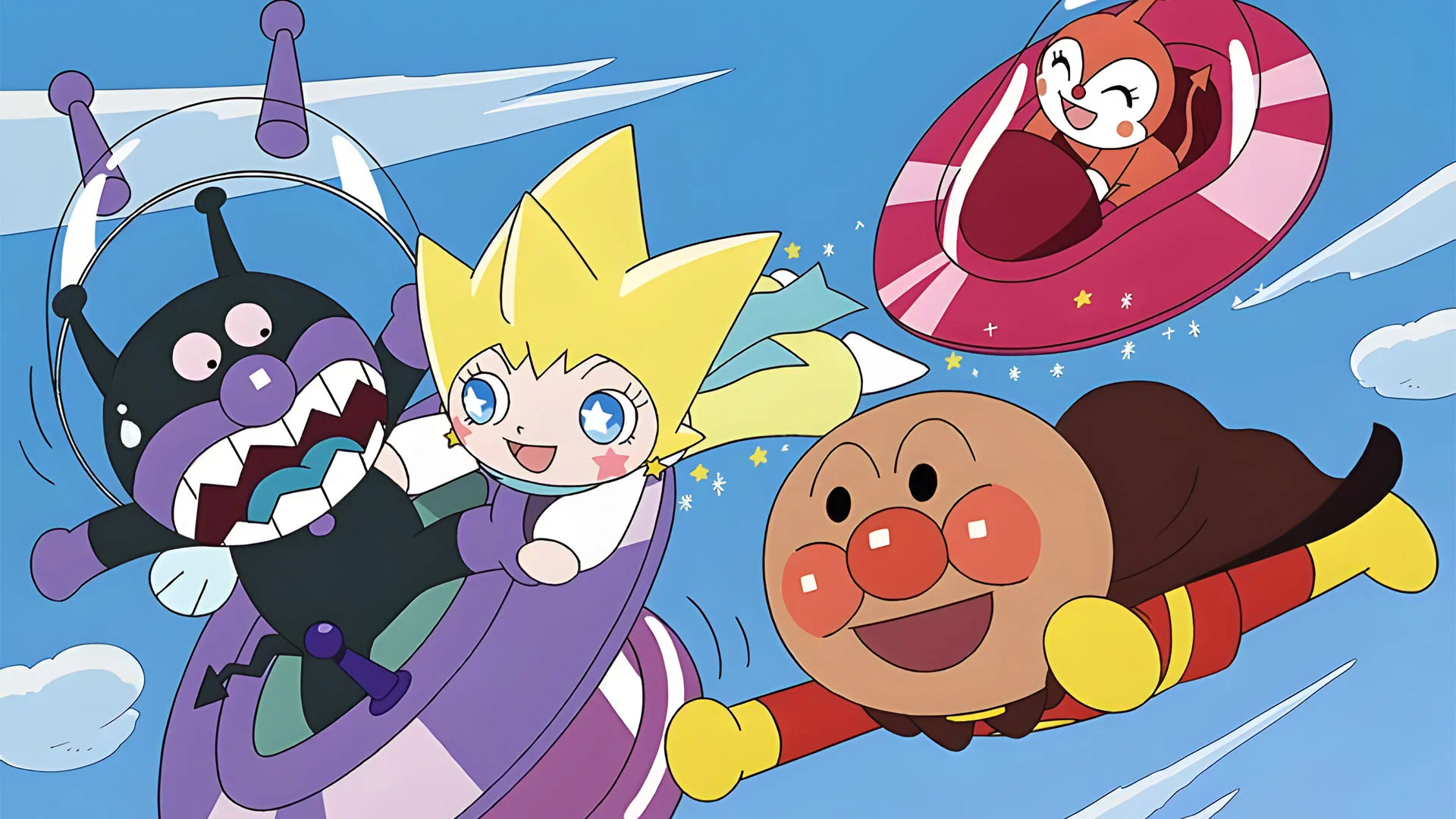 Sore Ike! Anpanman: Kagayake! Kurun to Inochi no Hoshi banner