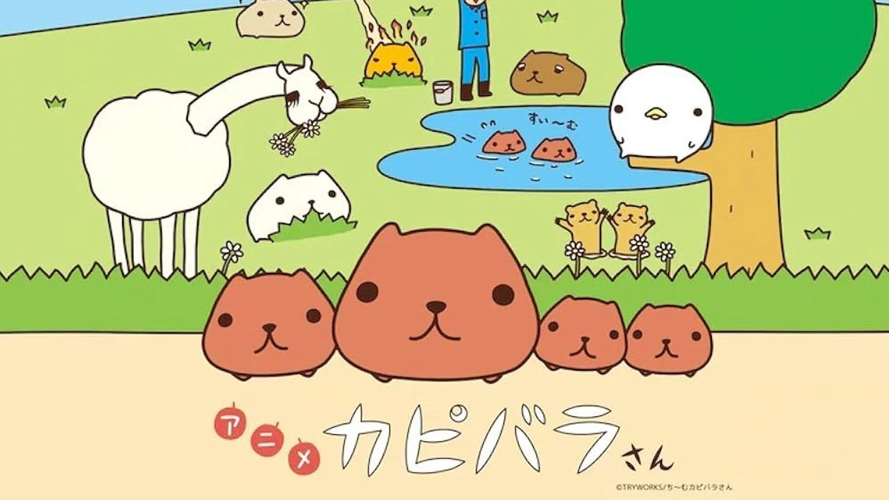 Anime Kapibara-san banner