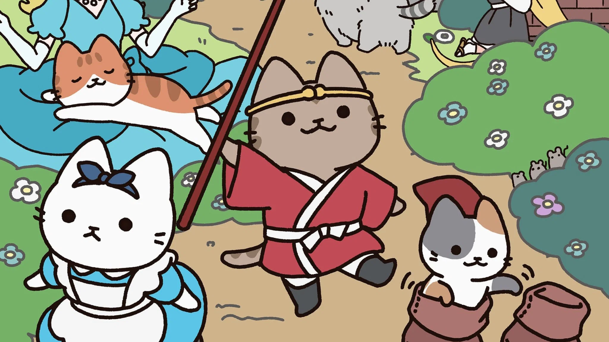 Ugoku! Neko Mukashi Banashi banner