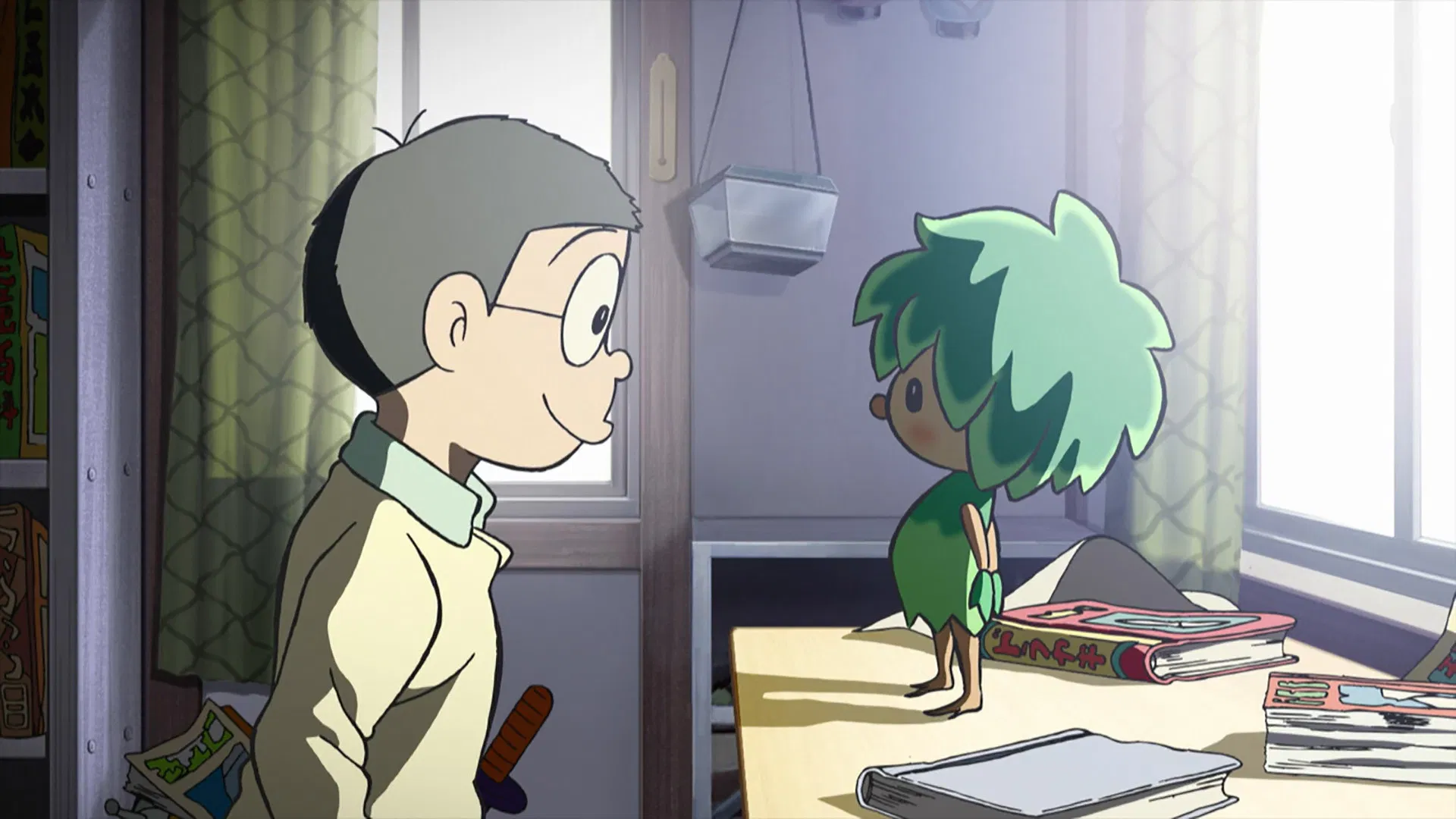 Doraemon: Nobita to Midori no Kyojin Den banner