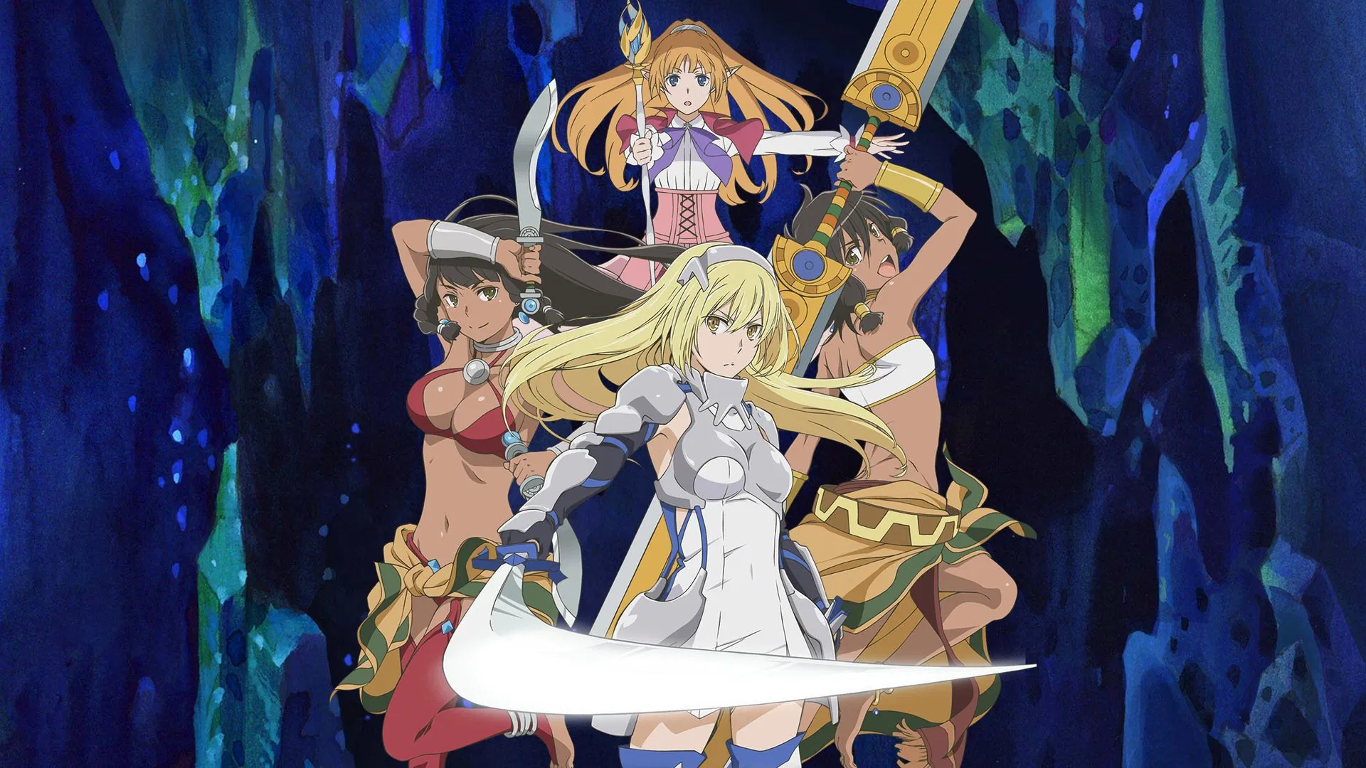 Dungeon ni Deai wo Motomeru no wa Machigatteiru Darou ka VI banner