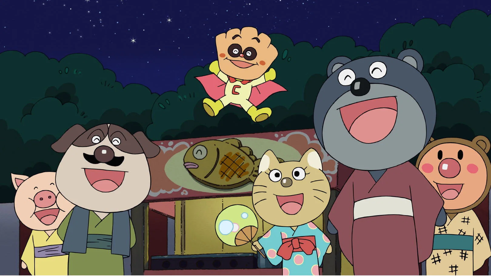 Sore Ike! Anpanman: Sukue! Kokorin to Kiseki no Hoshi banner