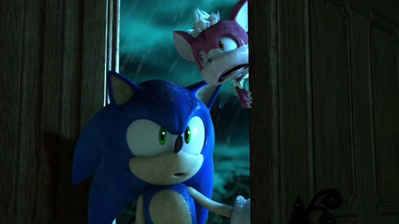 SONIC: NIGHT OF THE WEREHOG - Sonic & Chip Kyoufu no Kan banner