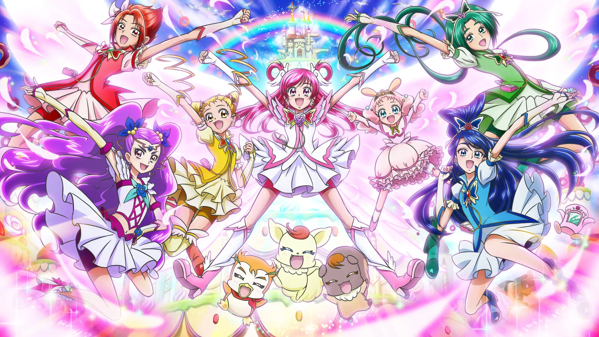 Yes! Precure 5 GoGo! Okashi no Kuni no Happy Birthday♪ banner