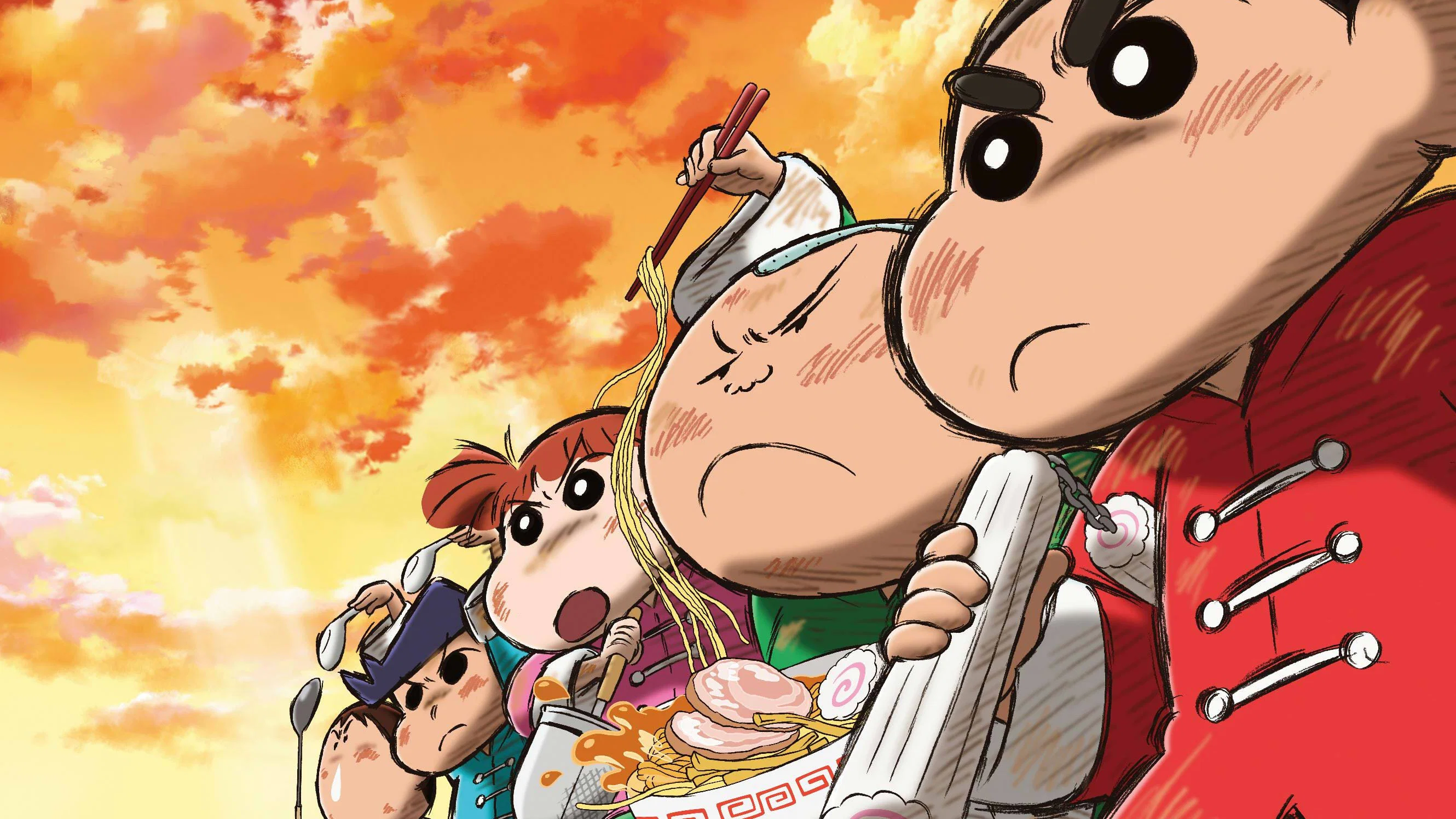 Crayon Shin-chan: Bakumori! Kung Fu Boys - Ramen Tairan banner