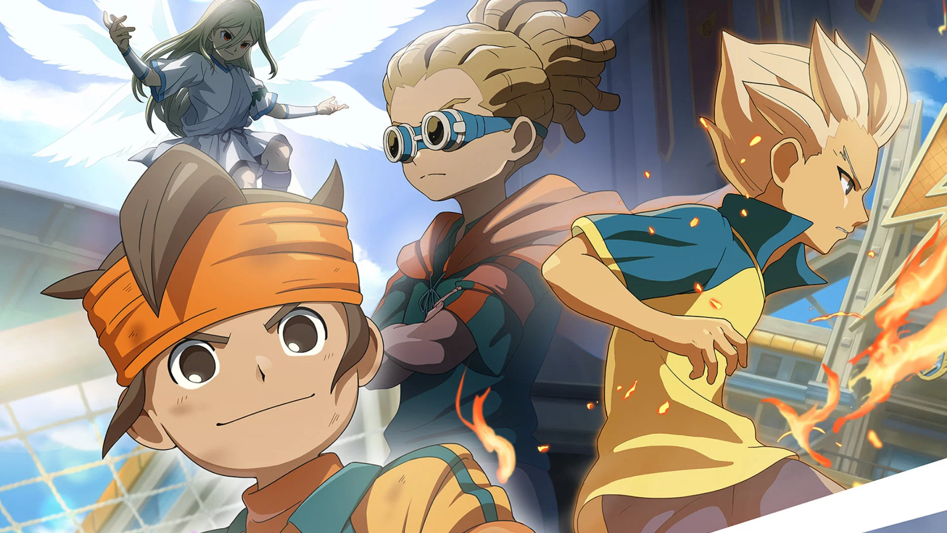 Inazuma Eleven: Soushuuhen - Densetsu no Kickoff banner
