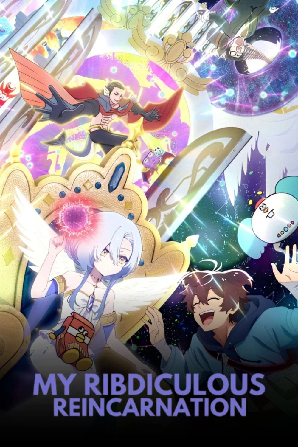 Megami "Isekai Tensei Nani ni Naritai Desu ka" Ore "Yuusha no Rokkotsu de"