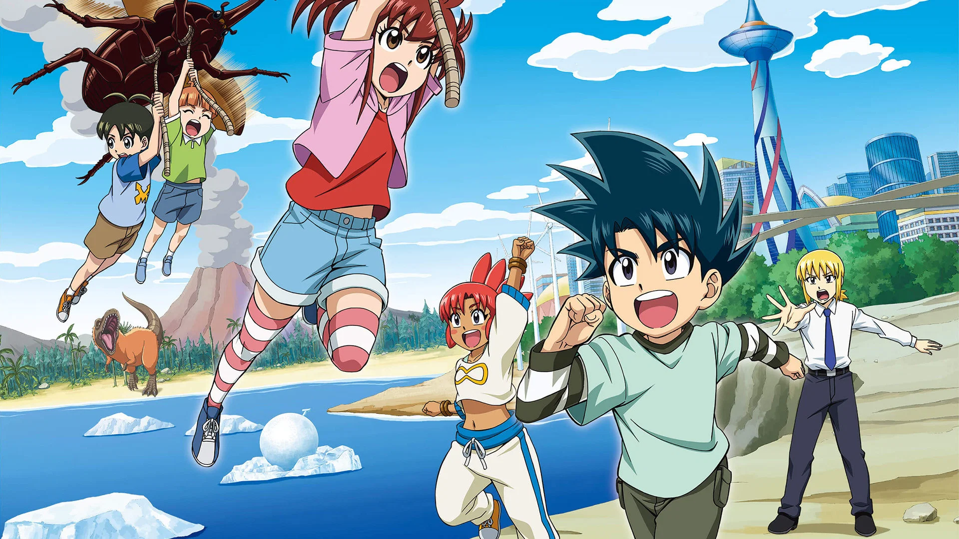 Kagaku×Bouken Survival! banner