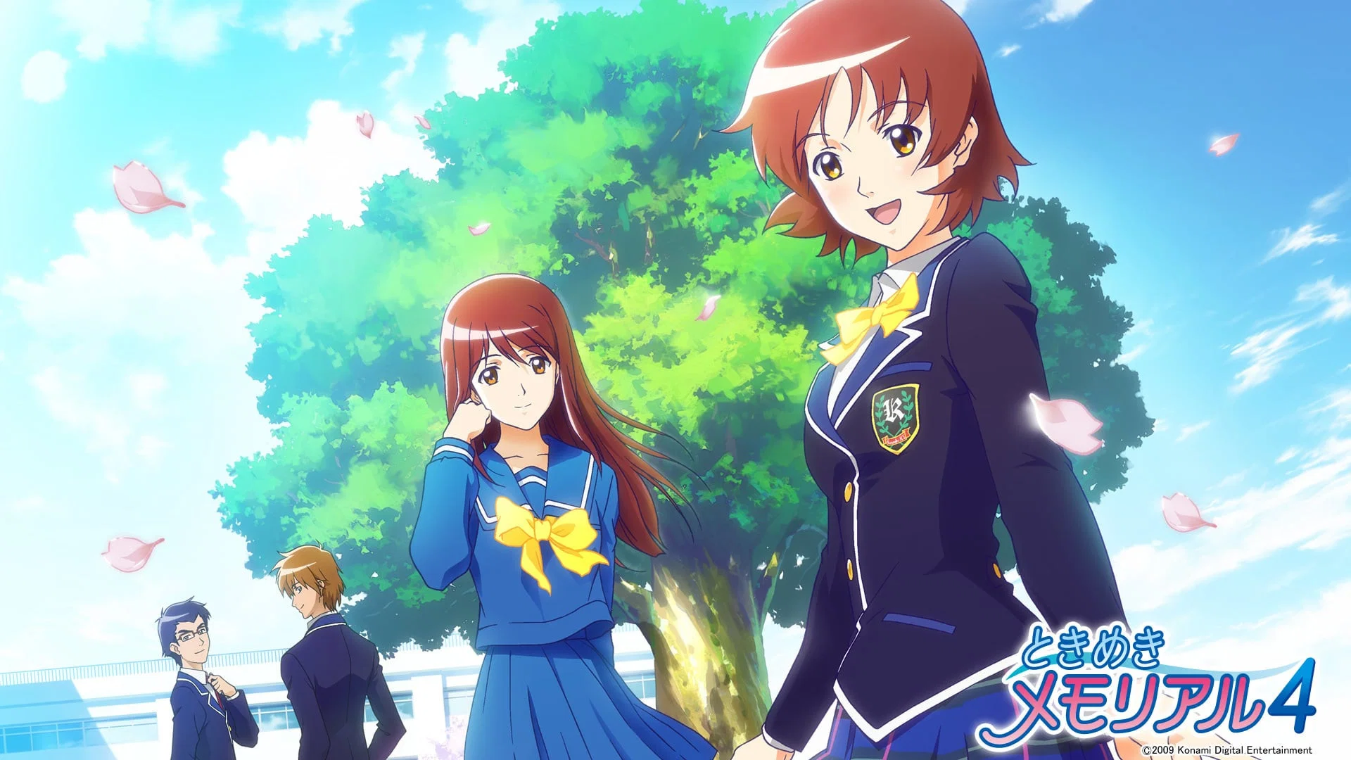 Tokimeki Memorial 4 ORIGINAL ANIMATION: Hajimari no Finder banner